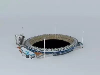 The Gabba melbourne cricket ground Free 3D model