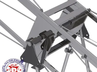 Wheel of death2 3D model