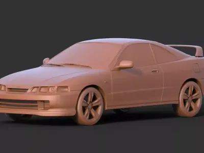 Honda Integra Type R DC2 3D print model