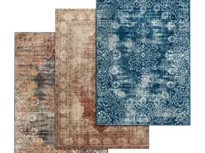 Rug Set 1561 3D model