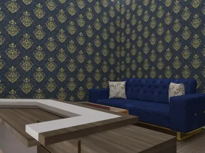3D Office design 3D model