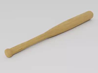 Baseball bat 3D model