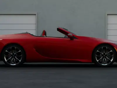 Lexus LC 500 High Detail 3D Model 3D model