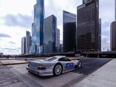 Mercedes CLK GTR 3D Model 3D model