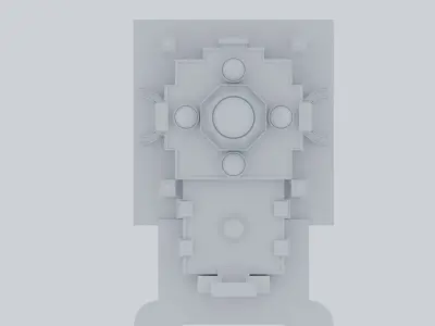 Hazrat Sultan Mosque 3D model