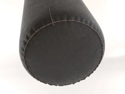 Leather Punching Bag 3D model