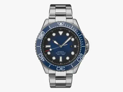 Dive Watch 3D model