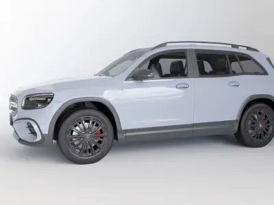 3d model of Mercedes-Benz GLB car 3D model