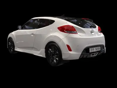 Hyundai Veloster 2011 GDI OEM Body Kit AA016 3D model