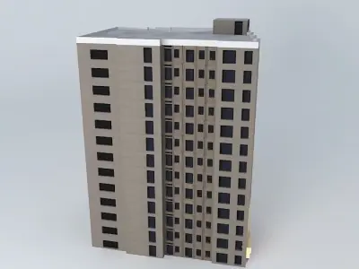 Al Helel Specialized Hospital Free 3D model