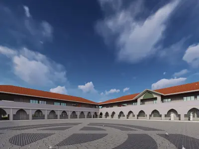 Tahfiz School01 3D model
