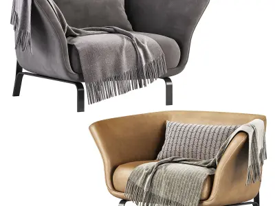 Cape Armchair by DavisFurniture 3D model