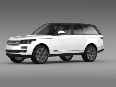Range Rover Autobiography Hybrid L405 3D model
