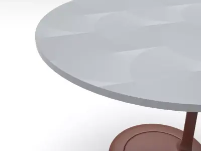 Forest Table Low-poly 3D model