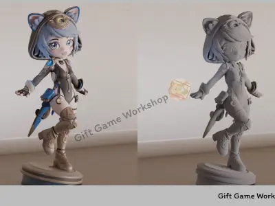  Honkai Star Rail Cipher  3D print model