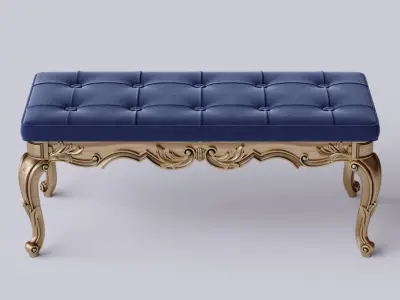 Classic bench 3D model