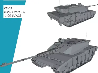 KF51 Panther Bundeswehr 3D print model