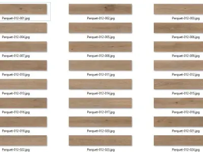 Parquet set 12 - Natural Oak - 8k Textures Texture