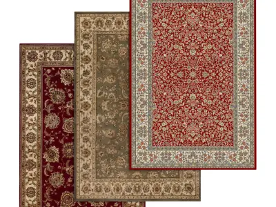 Rug Set 614 3D model