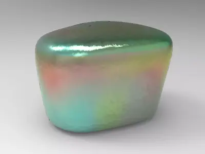 Loyu Pouf Low-poly 3D model