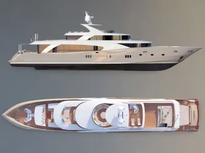 Couach 5000 Fly 3D model