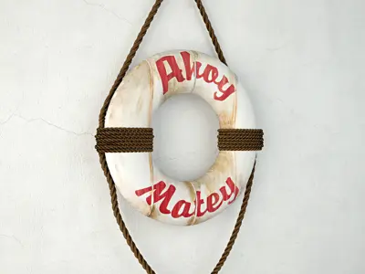 Life Ring Ohio Wholesale Inc 3D model