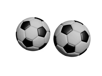 Soccer Ball 3D model