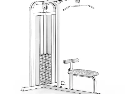 Pull-down Machine 3D model