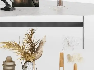 coffee table Modern 3D model