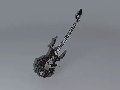 Ikon Arachnoid Guitar Free 3D model