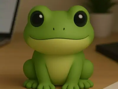 Frog - Kawaii Animals Collection 3D print model