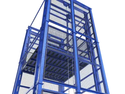 Industrial Elevator II 3D model