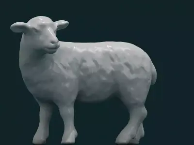 Sheep 3D model get