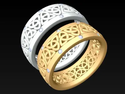 Wedding Rings - N182333 3D print model
