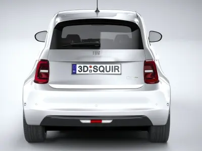 Fiat 500 2021 3D model