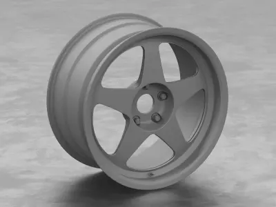 Desmond RegaMaster EVO Wheel 3D Model 3D model