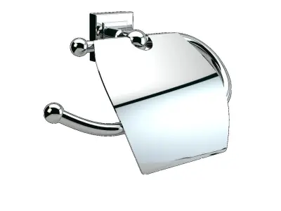 Violet Paper Holder Luxury Cover 3D model