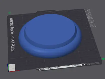 Cat - Maine Coon with Cape Bust Pedestal 3D print model