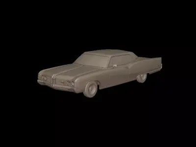 Buick Electra 225 1968  two doors 3D print model