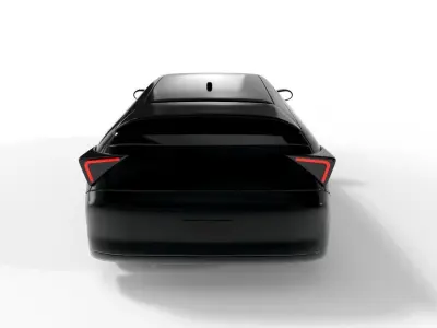 Hatchback Car 3D model