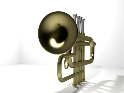 Trumpet Type 3 3D model