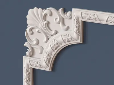 Molding Corner 3D model shop