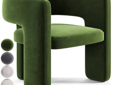 Yasmin chair 3D model