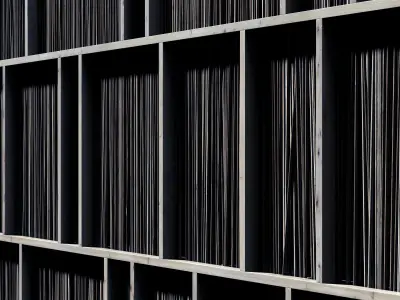 Ceiling straight thin branch n2 3D model