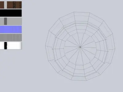 Clay pot Low-poly 3D model