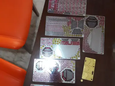 Maket prototype of metal case for mobile phone Low-poly 3D model