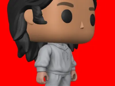 CUSTOM FUNKO POP - SPORT OUTFIT 3D print model
