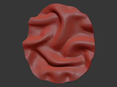 Ceramic sculpture 3D model
