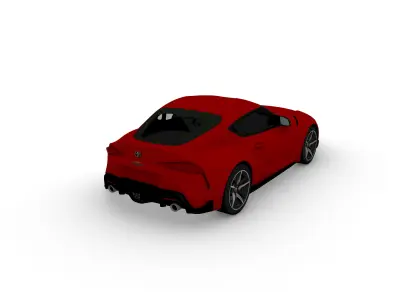 New Toyota Supra 3D model