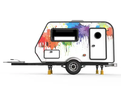 Trailer Travel 3D print model